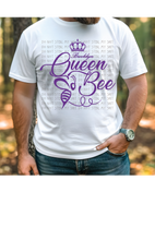 Load image into Gallery viewer, Custom Queen Bee Front & Back Print