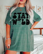 Load image into Gallery viewer, Stay Wild Black or color print