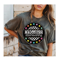 Load image into Gallery viewer, Wacoochee Elementary Circle Star Mascot