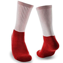 Load image into Gallery viewer, Customized Athletic Colored Cotton Bottom Sock