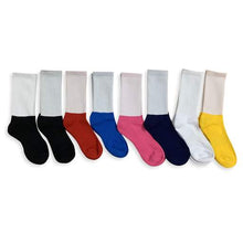 Load image into Gallery viewer, Customized Athletic Colored Cotton Bottom Sock