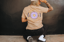 Load image into Gallery viewer, Flower Child With a Rocking Roll Heart Front & Back