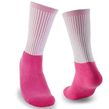 Load image into Gallery viewer, Customized Athletic Colored Cotton Bottom Sock