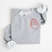 Load image into Gallery viewer, Santa Embroidered Sweatshirt
