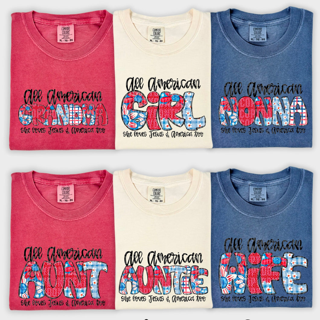 All American Aunt Auntie Wife