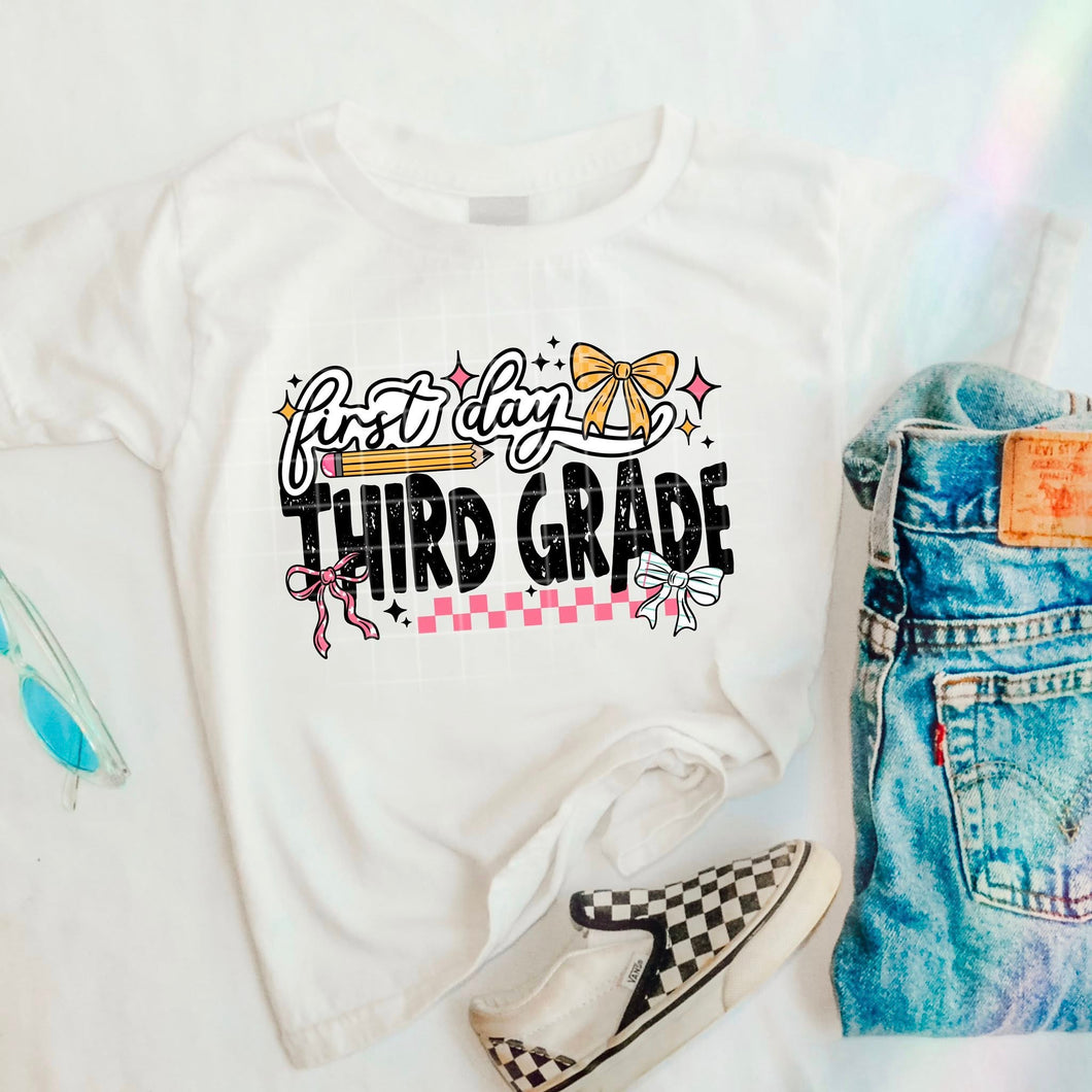 First Day of Third Grade