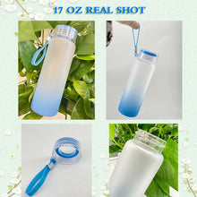Load image into Gallery viewer, 17oz Sublimation Gradient Colored Glass Tumbler
