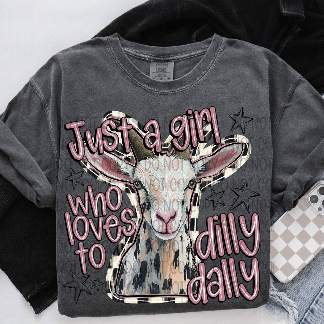 Just A Girl Who Loves To Dilly Dally