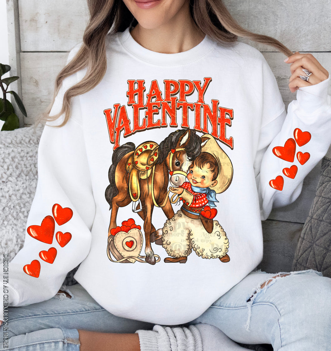 Cowboy Valentine Sweatshirt