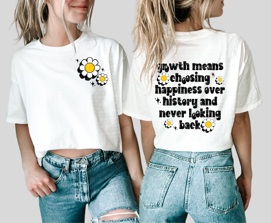 Happiness over history- Front & Back