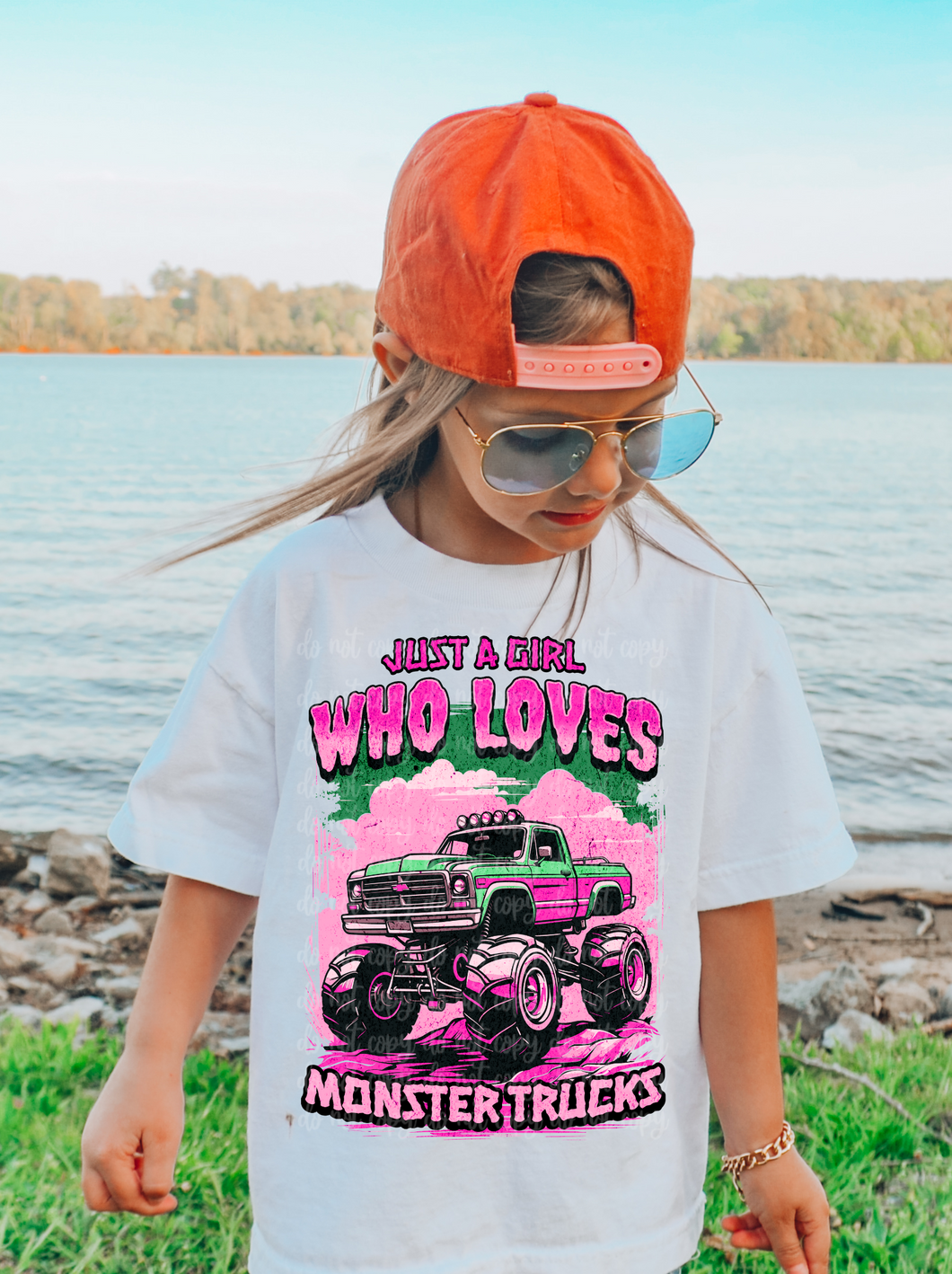 Just A Girl Who Loves Monster Trucks