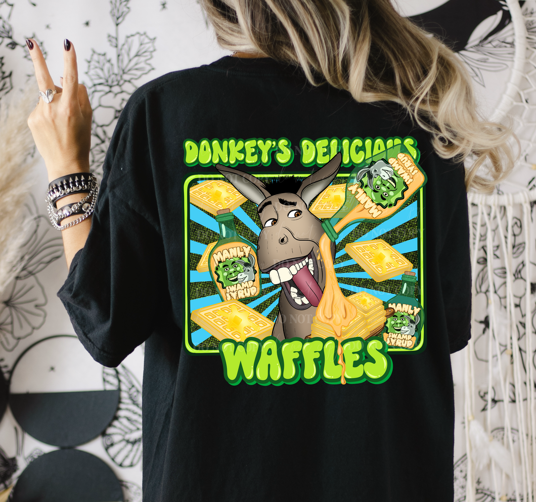 Donkey Waffles & Swamp Syrup Back