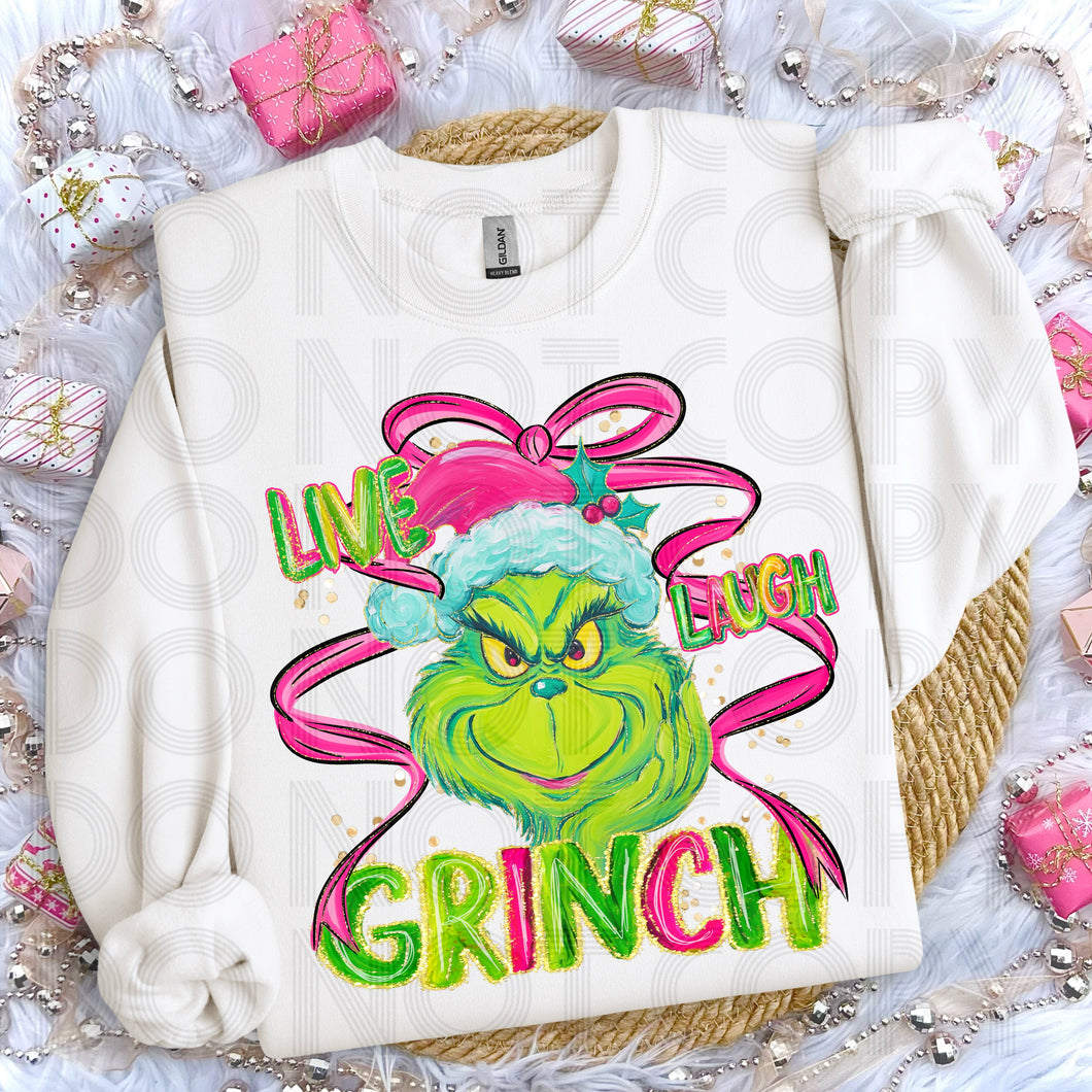 Live Laugh Grinch