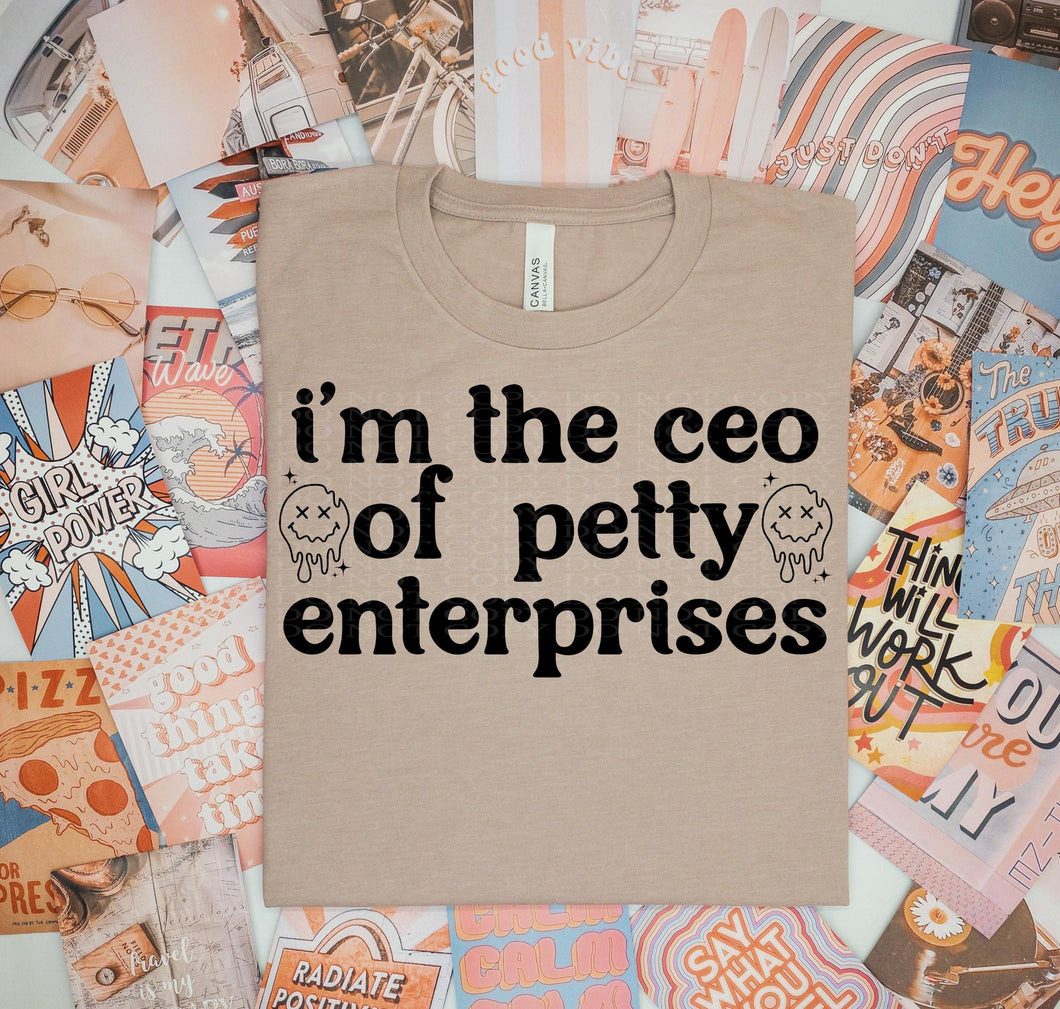 I'm the CEO...