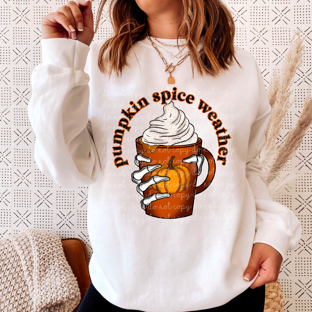 Pumpkin Spice Weather Tee or Sweatshirt